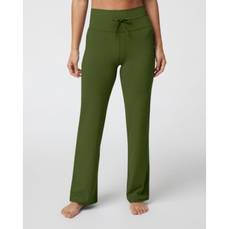 

Women s Sports Quick Dry Micro Wide Leg Pants All Season Slimming Drawstring Flared Pants with Drawstring Sexy Pants Skinny Leggings for Women XL армія зелений колір