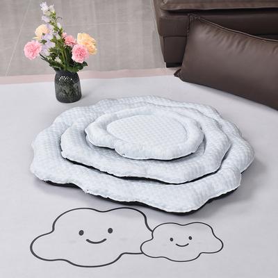 Summer Cool Pet Cushion Teddy Bear Cushion Ice Silk Nest Cooling Flower Cat and Dog Kennel Pet Supplies