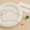 Festive Women's Christmas Tree Star Pendant Earrings & Necklace Set