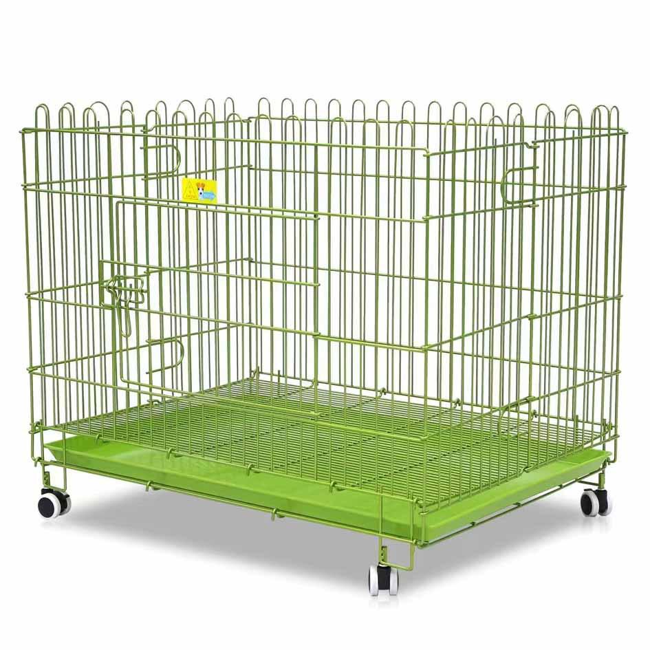Genuine Lejia Thickened Nano Pet Cage with Tray, Foldable Enclosure for Cats and Small/Medium Dogs