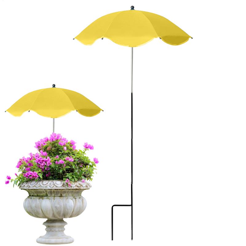 Plant Shade Umbrella Garden Umbrella Shade UPF50 UV Protection Adjustable Canopy Reusable Foldable Cover For Outdoor Lawn Yard
