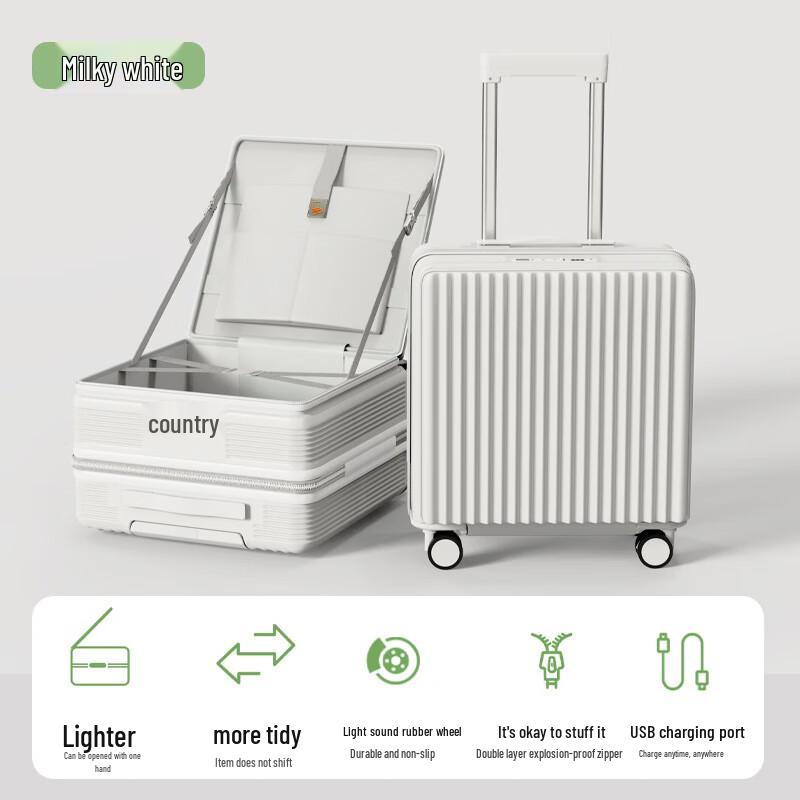 KarLot Multi-functional Side Opening Luggage 20 inch