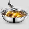 Soup Pot Deep Saute Pan Cooking Easy To Clean Stainless Steel Raman Noodle for
