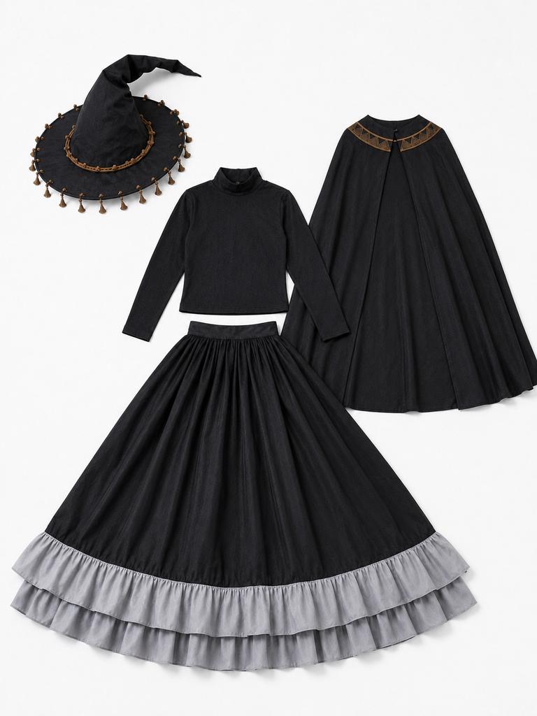 Cosplay pointy hat magic workshop 1 cosplay cosplay coco coco black magic cos suit full set