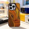 Pumpkin Yayoi Kusama Art For iPhone 17,16,15,14,13,12,11,Pro,Max,Plus,E,Air,Mini Anti Fall Black Matte Hard Bumper Phone Case