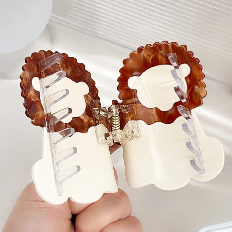 Unique Hair Claw Clip Secure Ponytail Holder Slip Resistant Design for Long Hair for Weddings and Daily Styling
