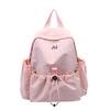 Kids Minimalist Backpack With Letter Printing And Drawstring Design For Daily