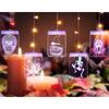 LED Halloween Lamp String Masquerade Decoration Colorful Light Festival Layout Theme Lanterns