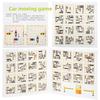 Wooden Car Parking Puzzle Toy For Kids Development And Parent Child Game