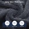 Starry Snow Fox Bean Bag Chair,Bean Bag Sofa,Indoor Soft Fluffy Animal Shaped Bean Bag Seat for Bedroom,Living Room