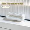 Modern Art 3D Printed Toothbrush Holder