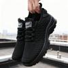 Schuhe für Herren Atmungsaktive Strick-Sneaker für Herren Mode Fitnessstudio Freizeit Leicht Nicht-Rutschfest Laufschuh Outdoor Sport-Sneaker Damen