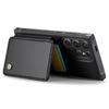 JEEHOOD J05 For Samsung Galaxy S24 Ultra Case Leather Mobile Cover with Detachable Magnetic Card Bag