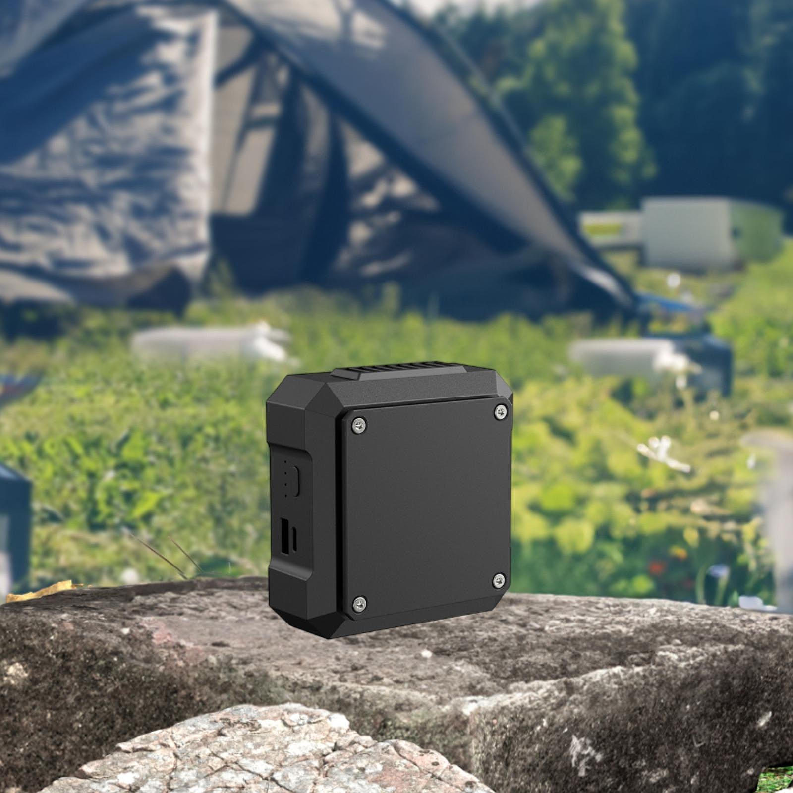 

Талия вентилятор шеи подвесной легкий летний охлаждающий небольшой портативный персональный корпус для бега чёрный