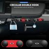 BAII9 X5 For BMW Car Interior Double Hook Organizer Back Seats Headrest Hanger Hook For BMW Mini Cooper R56 R50 R53 R60 2011 2012 2013