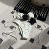 1011 European and American solid color rose drawstring strap split swimsuit bikini bikini