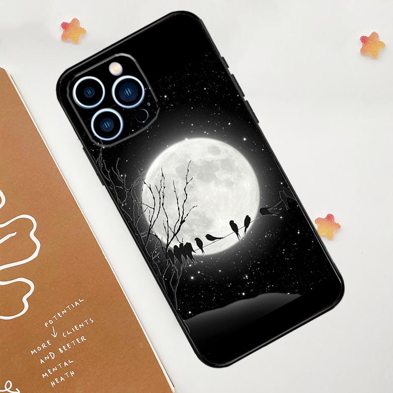 

Чехол для телефона «Стая птиц» для iPhone 17 Pro Max 14 11 15 16 Pro Max 12 13 mini 16 Plus 16e 17 Air Funda iPhone 12