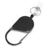 Keychain Retractable ABS Anti Theft Anti Loss with Nylon Cord Key Ring for Outdoor Mountaineering