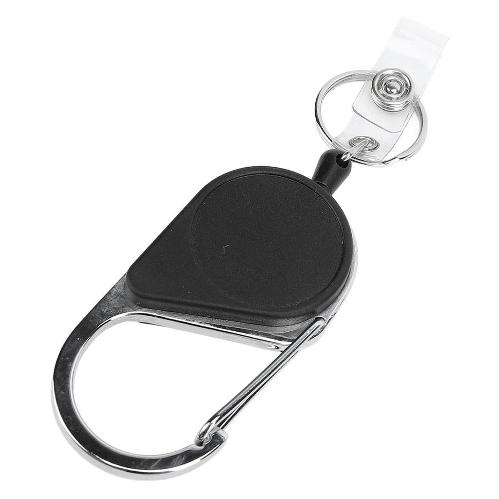 Keychain Retractable ABS Anti Theft Anti Loss with Nylon Cord Key Ring for Outdoor Mountaineering