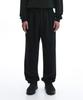 OHY B.S Logo Sweat Pants-Black