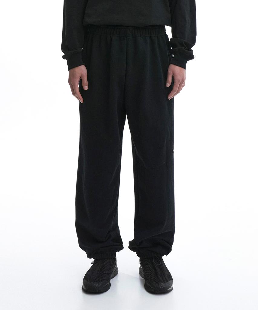 OHY B.S Logo Sweat Pants-Black