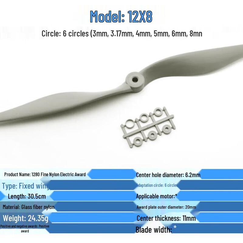 RADIOMASTER Saber RC Flugzeug Propeller