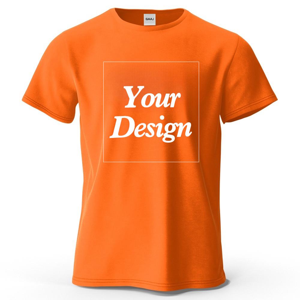 Custom T shirt Customized tshirt Personalized Tee Shirt Diy Print Your Photo Brand Logo Text Men Women 100 Cotton Premium Gift