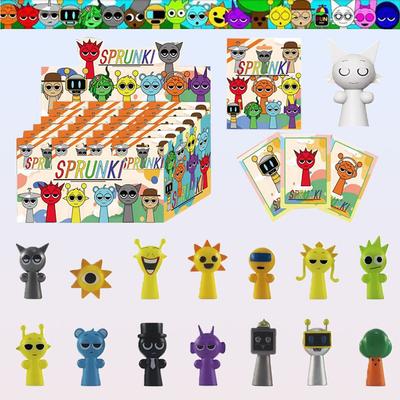 Game Sprunki Blind Box Pvc Figure Toys Sprunki Incredi Action Figures Collection Model Doll Toy for Kid Birthday Christmas