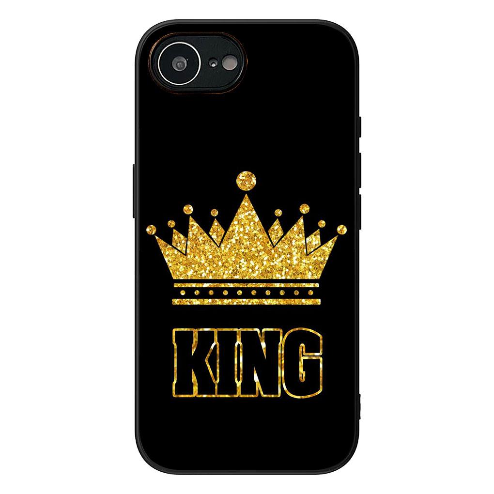 Cover for Samsung Galaxy Note 20 9 8 S8 S10 S9 Plus A54 A33 A21S A31 M21 S10E A17 Coque Phone Case Crown King Queen Princess