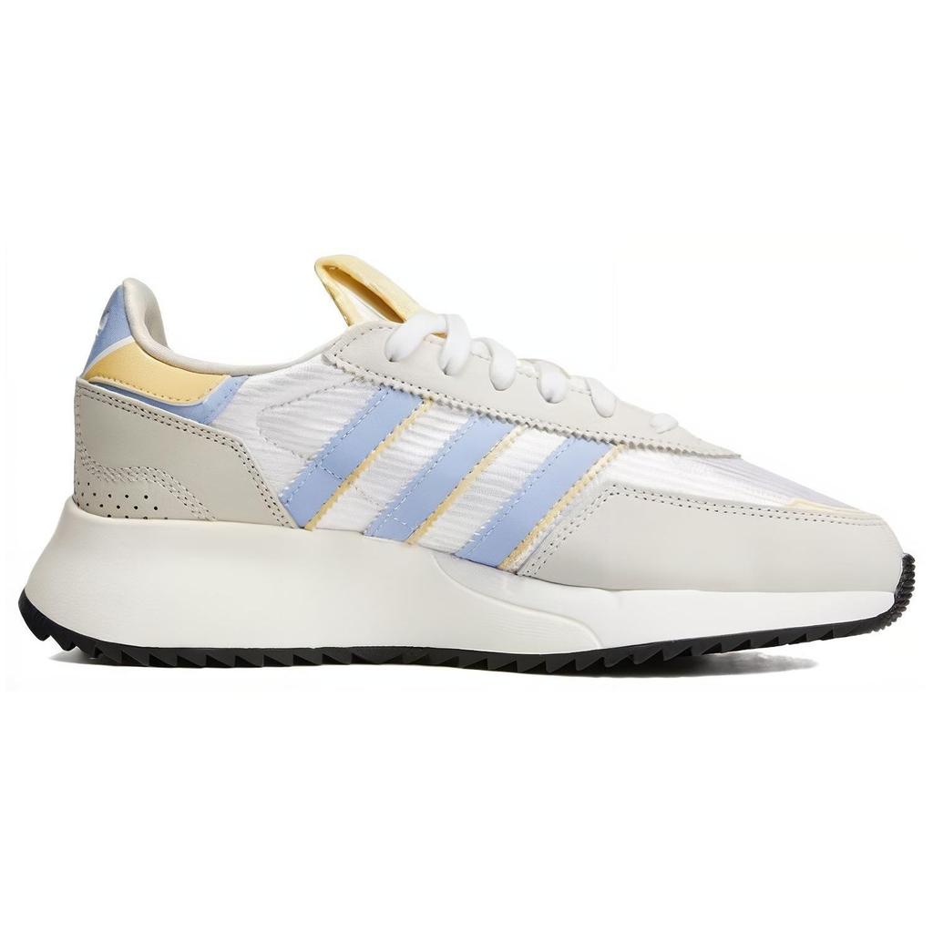 adidas Retropy F2 Białe Niebieski Świt Damskie Sneakersy Rdzenna Biel Prawie Żółty HQ1988