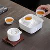 Plastic Portable Travel Tea Set Disposable Camping Tea Set Practical Kung Fu Tea Set  Picnic