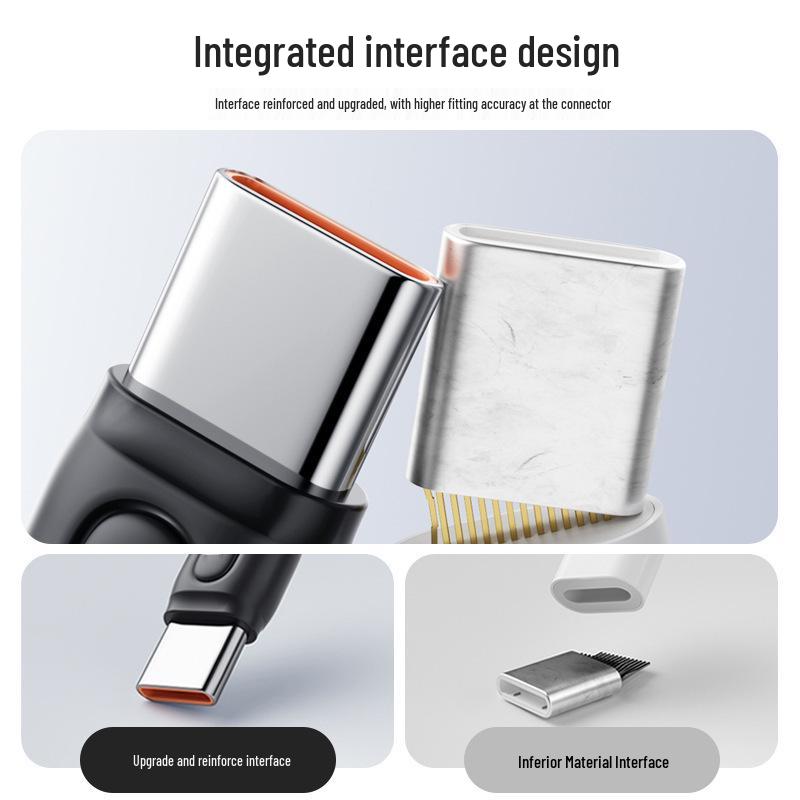 120W Braided Type-C Super Fast Charge 10A Data Cable for Huawei Honor Phones