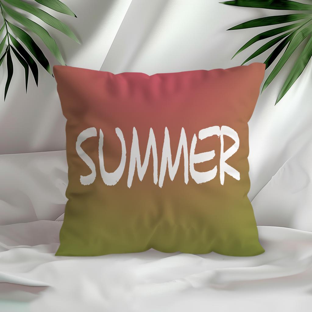 Home Decor Watermelon Patterns for a Sweet Summer Pattern Cushion Cover Suitable for Sofa Bedroom Car Pillow Cover