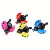 1pcs Bicycle Bell Animal Ladybug Cycling Accessories Warning Ring MTB Handlebar Bells ABS Plastic Bike Trumpet