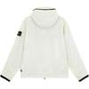 Stone Island Logo Color Block Hooded Zip Long Sleeve Jacket Men jackets Off-White 8115Q0425-V0097