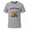 Evg Future Team Married Groom Man T-shirt Funny French Wedding Shirt Single Farewell Bachelor Party Tees Skeleton Beer Tops