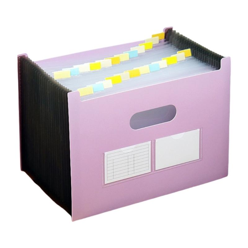 A 4 Multi-Layer Document Storage Bag Accordions File Folder Expanding File Organiser School Office Supplies