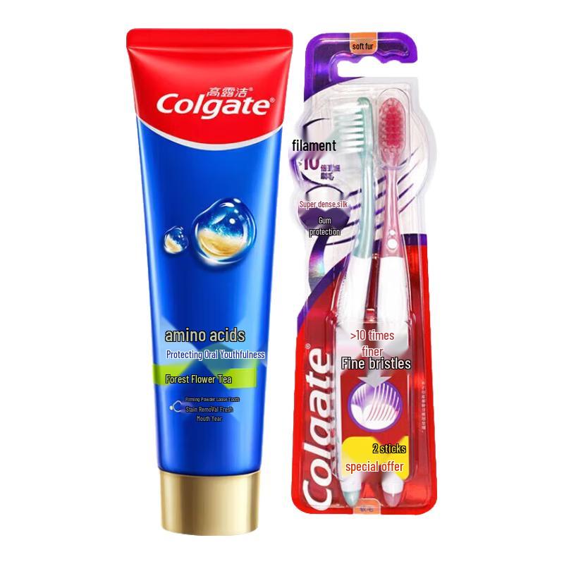 Colgate Amino Acid Flower Tea Toothpaste Set