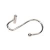 12Pcs Shower Curtain Hooks Rustproof Corrosion Resistant Strong Load-bearing Curtain Rings S-Shaped Electroplated Curtain Hooks
