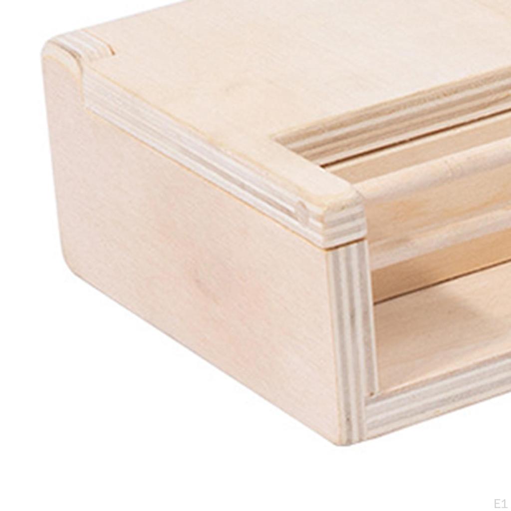 Montessori Lock and Key Toy Set Wooden Materials Preschool Learning Educational