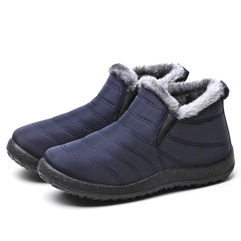 Pánské tenisky Teplé zimní tenisky s kožešinou Boty Pánské ležérní tenisky Nazouvací Zimní boty pro muže Mokasíny Ležérní boty