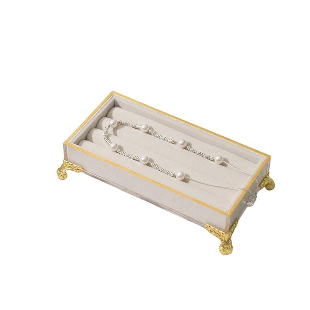 Vintage Jewelry Display Stand Velvet Jewelry Holder Box Jewelry Organizer  Jewelry Storage