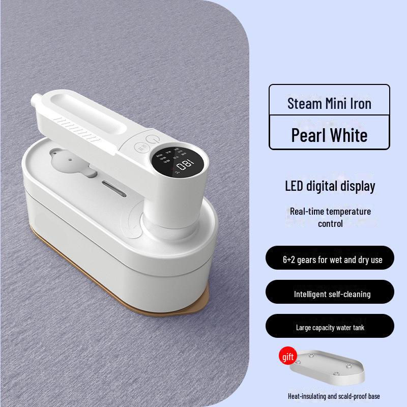 Portable Folding Handheld Iron - Digital Display, Travel-Friendly Electric Iron for Home and Travel