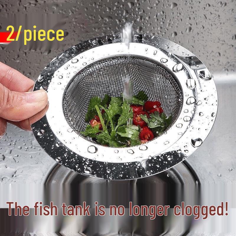 2-Pack 11.3CM Stainless Steel Sink Strainer