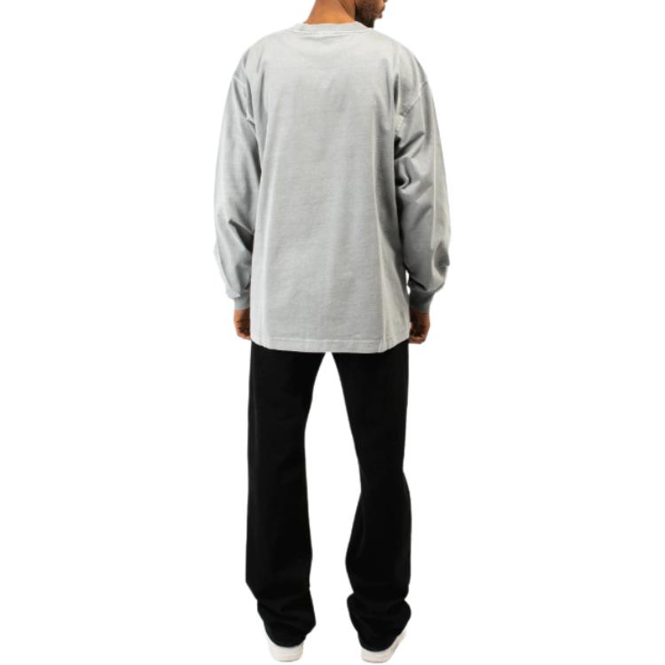 Carhartt WIP T-Shirts Men's Gray Crew Neck Moderate I030779-1NK-GD