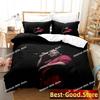 Fashion Rod Wave Bedding Set Printed single Comforter Quilt Bed Cover Duvet Cover Pillow Case 3 Pieces Sets Kids Adult Size