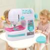 Mini-Nähmaschine, Nähspielzeug, elektrisch, pädagogisch wertvoll, elektrischer Nähstil, Handgerät, Lernspielzeug, lustiges Spielzeug für Kinder, lustiges Spielzeug für Mädchen
