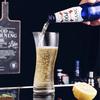 A Conical Transparent Glass Creative Vertical Beer Mug Perfect Holiday Gift Whisky Glass Beer Mug Wine Glasses Glass Coffee Cup
