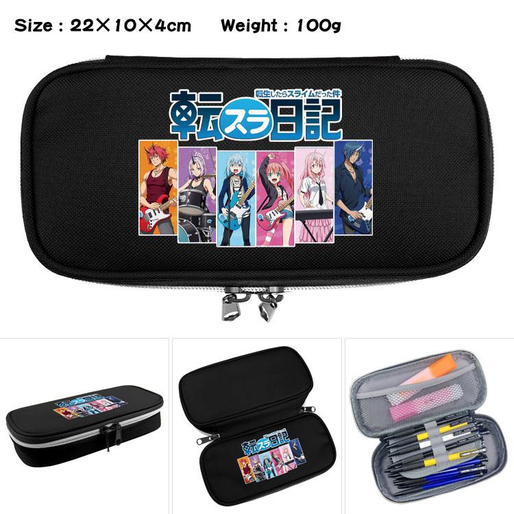 Slime Print School Handheld Pencil Case Stationery Box
