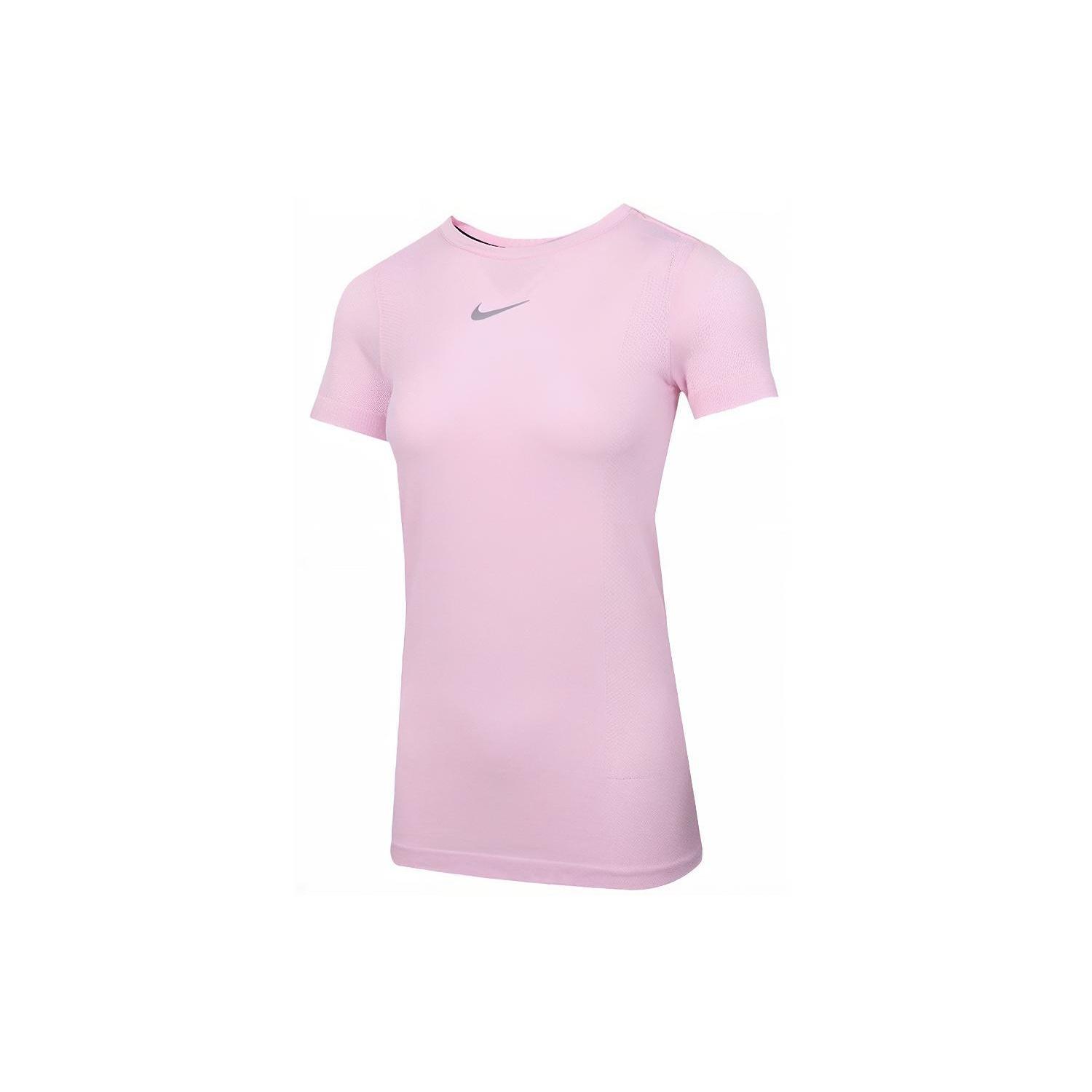 (WMNS) Nike Infinite Dri-FIT Running Short Sleeve Pink Women s CU3121-663 M